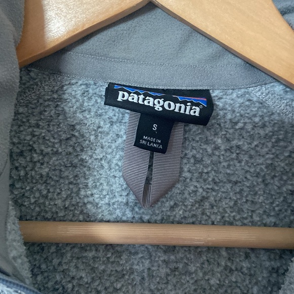 Patagonia Gray Fleece Quarter-Zip Size S - Picture 3 of 4